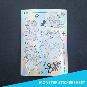 Sticker Sheet Monsters